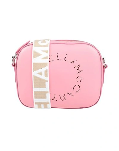 Stella Mccartney Woman Cross-body Bag Pink Size - Polyurethane, Polyester In Pink