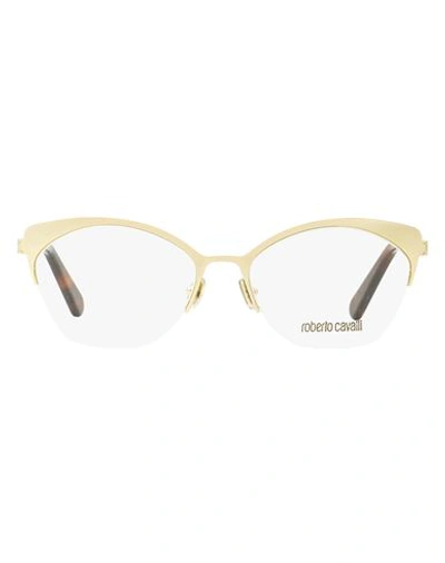 Roberto Cavalli Butterfly Rc5111 Eyeglasses Woman Eyeglass Frame Brown Size 53 Metal