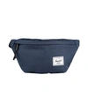 Herschel Supply Co . Man Belt Bag Navy Blue Size - Recycled Pet, Tpe - Thermoplastic Elastomer