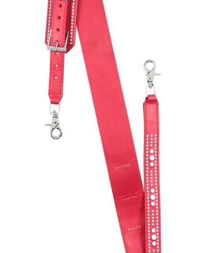 Zadig & Voltaire Woman Bag Strap Red Size - Soft Leather