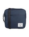 Herschel Supply Co . Man Cross-body Bag Navy Blue Size - Recycled Pet, Tpe - Thermoplastic Elastomer