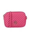 Baldinini Woman Cross-body Bag Fuchsia Size - Calfskin In Pink