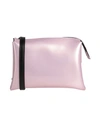 Gum Design Woman Cross-body Bag White Size - Recycled Pvc In Pink