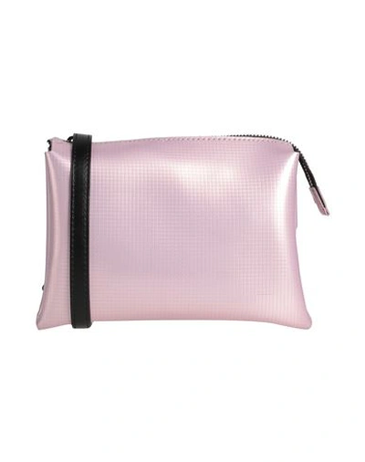 Gum Design Woman Cross-body Bag White Size - Recycled Pvc In Pink