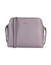 Furla Woman Cross-body Bag Mauve Size - Soft Leather In Purple