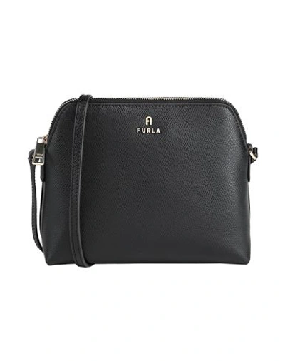 Furla Woman Cross-body Bag Black Size - Calfskin In 00