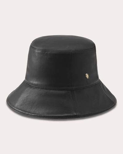Helen Kaminski Women's Whitney Leather Bucket Hat In Brown