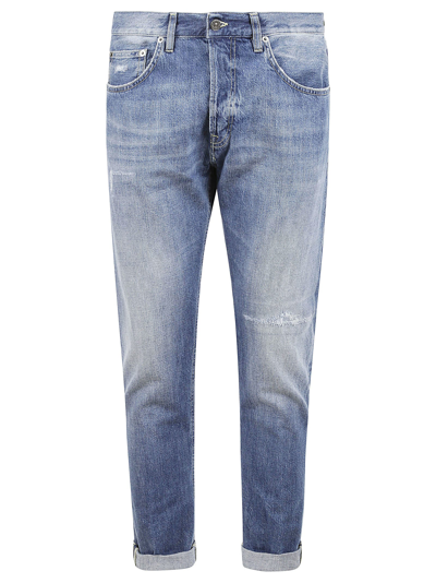 Dondup Slim-fit Stretch Cotton Jeans In Blue