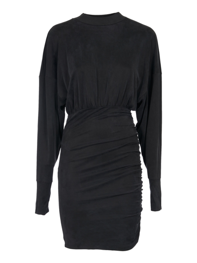 Iro Twisted Skirt Dress In Black