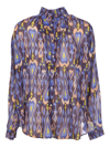 FORTE FORTE PRINTED BUTTONED SHIRT