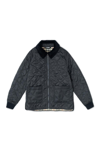 BURBERRY QUILTED ZIPPED JACKET