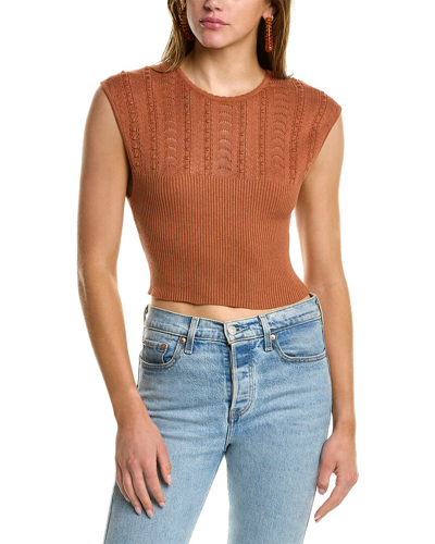 Free People X Intimately Fp Catchin Dreams Top In Orange