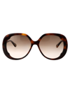 Chloé Eyewear In 002 Havana Havana Brown