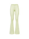 ALESSANDRA RICH ALESSANDRA RICH LACE DETAILED FLARED TROUSERS