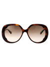 Chloé Eyewear In 002 Havana Havana Brown