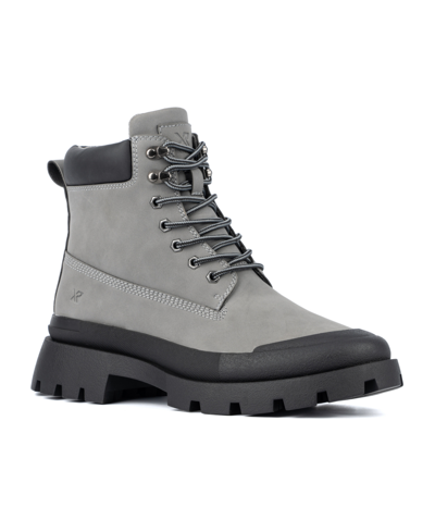 X-ray Men's Joel Lace Up Boots In Gray