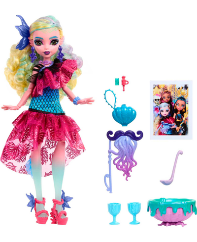 Monster High Kids' Lagoona Blue Doll In Monster Ball Party Dress With Accessories In Multi-color