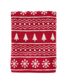 SKL HOME FAIR ISLE JACQUARD COTTON BATH TOWEL, 27" X 50"