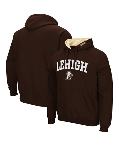 Colosseum Men's  Brown Lehigh Mountain Hawks Isle Pullover Hoodie