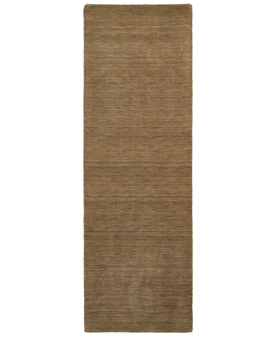 Oriental Weavers Aniston 27104 Tan/tan 2'6" X 8' Runner Area Rug In Tan,tan