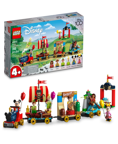 Lego Disney 43212 Classic Disney Celebration Train Toy Building Set With Mickey Mouse, Minnie Mouse, Moan In Multicolor
