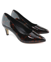 Marc Joseph New York Cortland Street Pump In Tortoise Patent