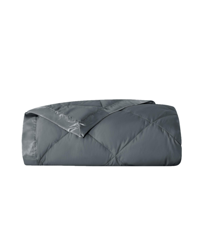 Unikome Cooling Lyocell Lightweight Down Blanket, 108" X 90" In Dark Gray