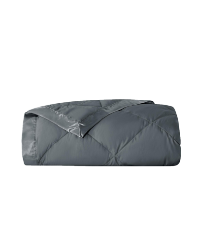 Unikome Cooling Lyocell Ultra Lightweight Down Blanket, King In Dark Gray
