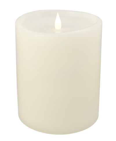 Seasonal Classic Motion Flameless Candle 5 X 7 In Ivory