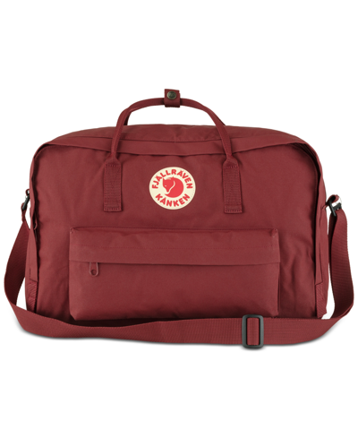 Fjall Raven Kanken Weekender Bag In Ox Red