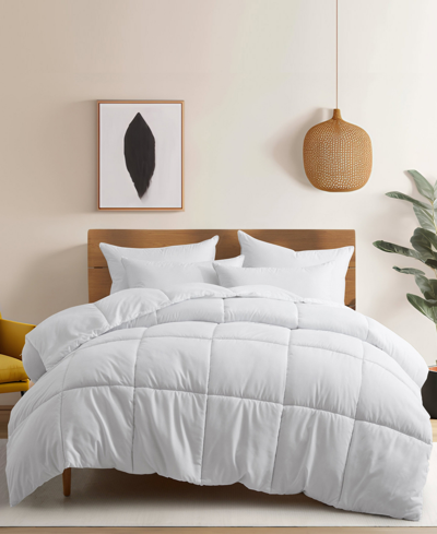 Unikome Ultra Soft All Season Down Alternative Comforter, Full/queen In White
