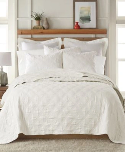 Levtex Home Washed Linen Textured Quilt Collection In Cream