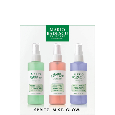 Mario Badescu Spritz. Mist. Glow.