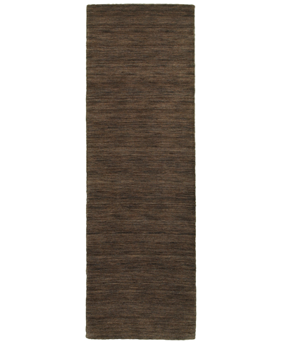 Oriental Weavers Aniston 27109 Brown/brown 2'6" X 8' Runner Area Rug In Brown,brown
