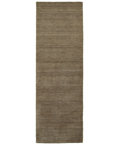 Oriental Weavers Aniston 27105 Slate/slate 2'6" X 8' Runner Area Rug In Slate,slate