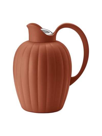 Georg Jensen Bernadotte Thermo Jug In Red