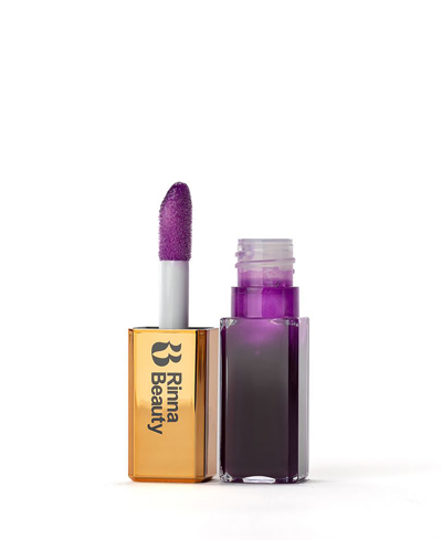 Rinna Beauty Larger Than Life Lip Plumping Oil, 0.30 Oz. In Royal (purple)