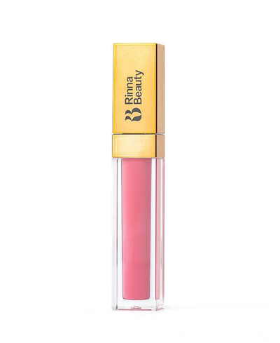 Rinna Beauty Larger Than Life All That Glitters Lip Plumping Gloss, 0.14 Oz. In Pink