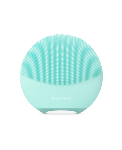 Foreo Luna 4 Mini Deep Cleansing Dual-sided Facial Cleansing Massager In Arctic Blue