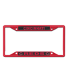 Wincraft Cincinnati Reds Chrome Color License Plate Frame In Red
