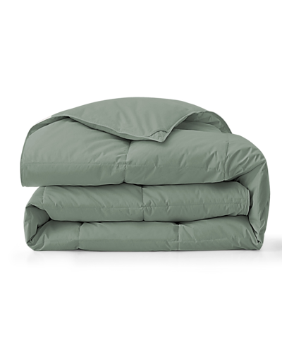 Unikome Extra Cooling Down Lightweight Comforter, Full/queen In Green
