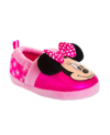 DISNEY LITTLE GIRLS MINNIE MOUSE DUAL SIZES HOUSE SLIPPERS