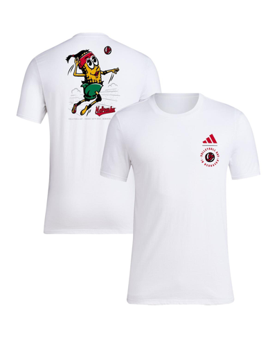 Adidas Originals Men's Adidas White Nebraska Huskers Cornetta Volleyball Day Fresh T-shirt