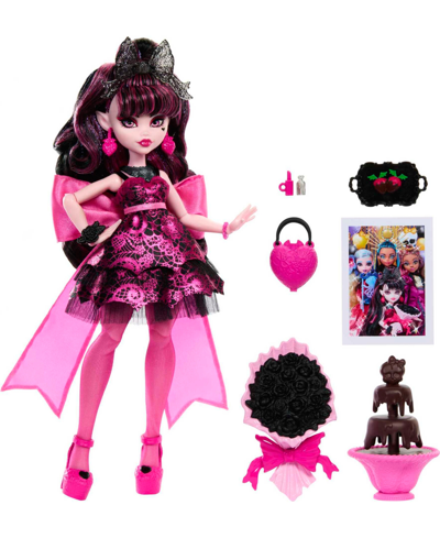 Monster High Kids' Draculaura Doll In Monster Ball Party Dress With Accessories In Multi-color