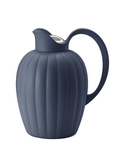 Georg Jensen Bernadotte Thermo Jug In Blue