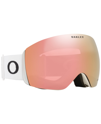 Oakley Unisex  Flight Deck Snow Goggles In Prizm Rose Gold Iridium