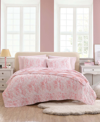 BETSEY JOHNSON BUTTERFLY OMBRE 2 PIECE QUILT SET, TWIN