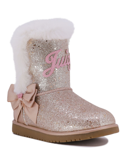 Juicy Couture Kids' Big Girls Mendota Cozy Boot In Gold