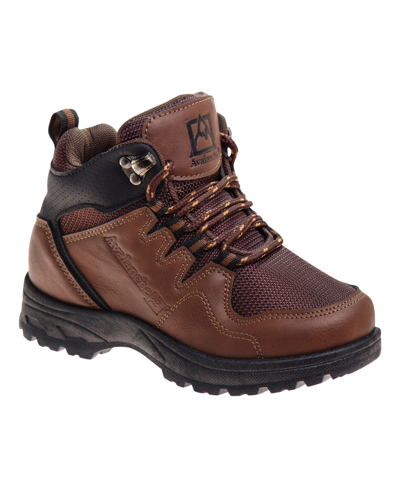 Avalanche Kids' Big Boys Hiker Boots In Brown