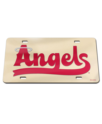 Wincraft Los Angeles Angels City Connect License Plate In Multi